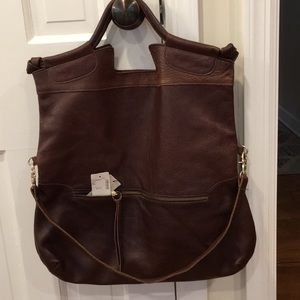 Foley & Corinna large brown tote